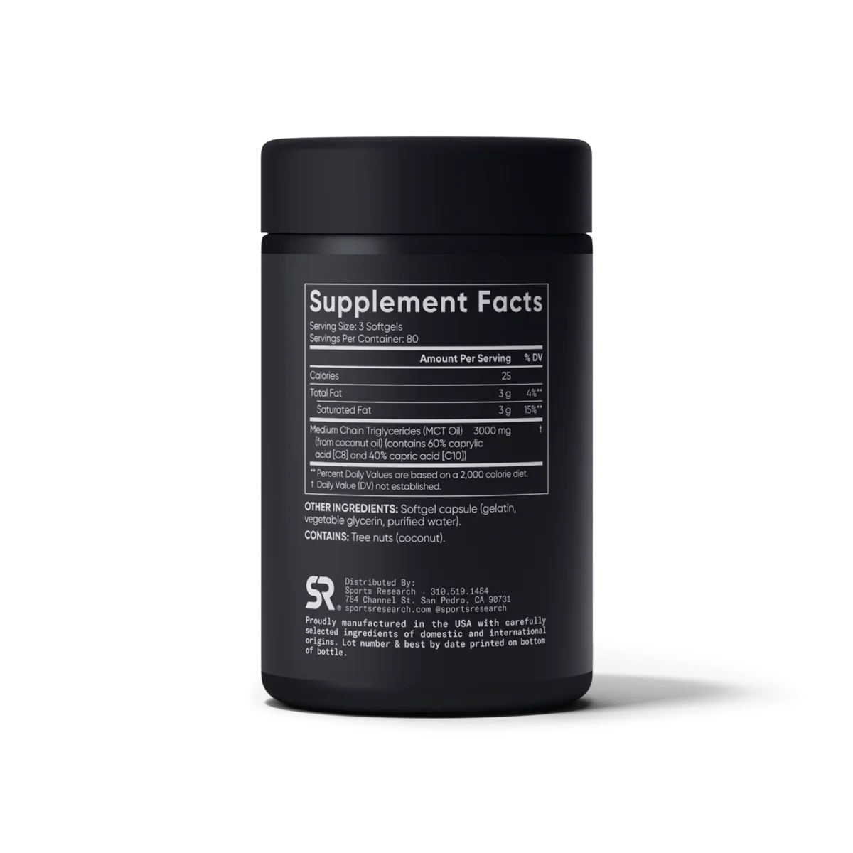 MCT Oil from Coconut