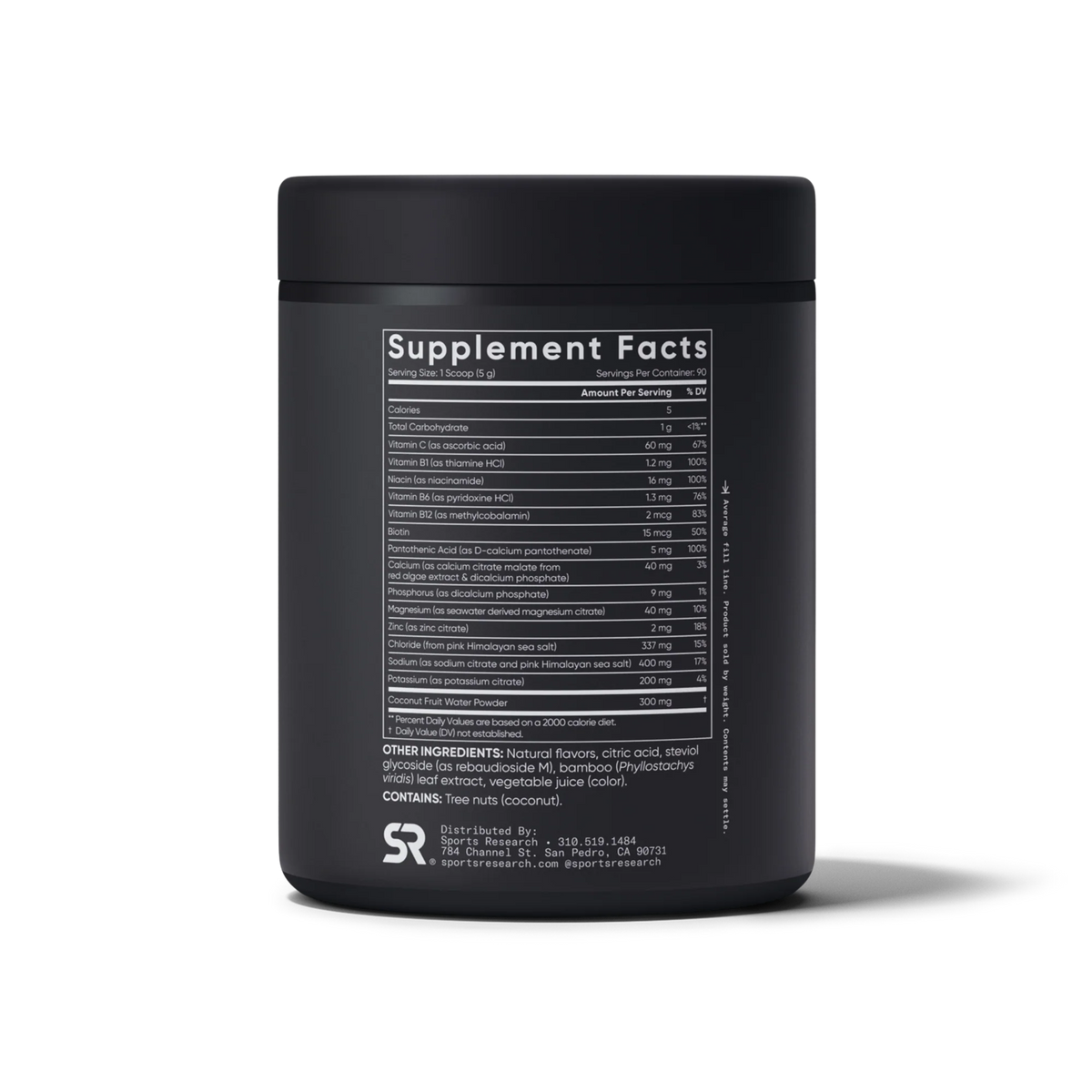 Hydrate Electrolytes Jar