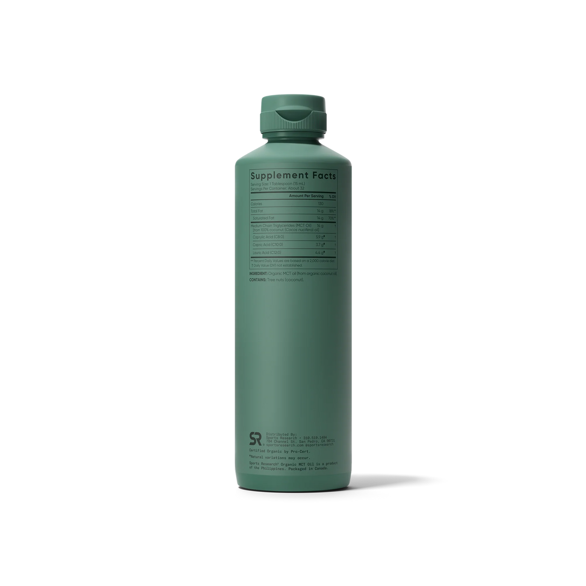 MCT Oil Organic C8 C10 C12