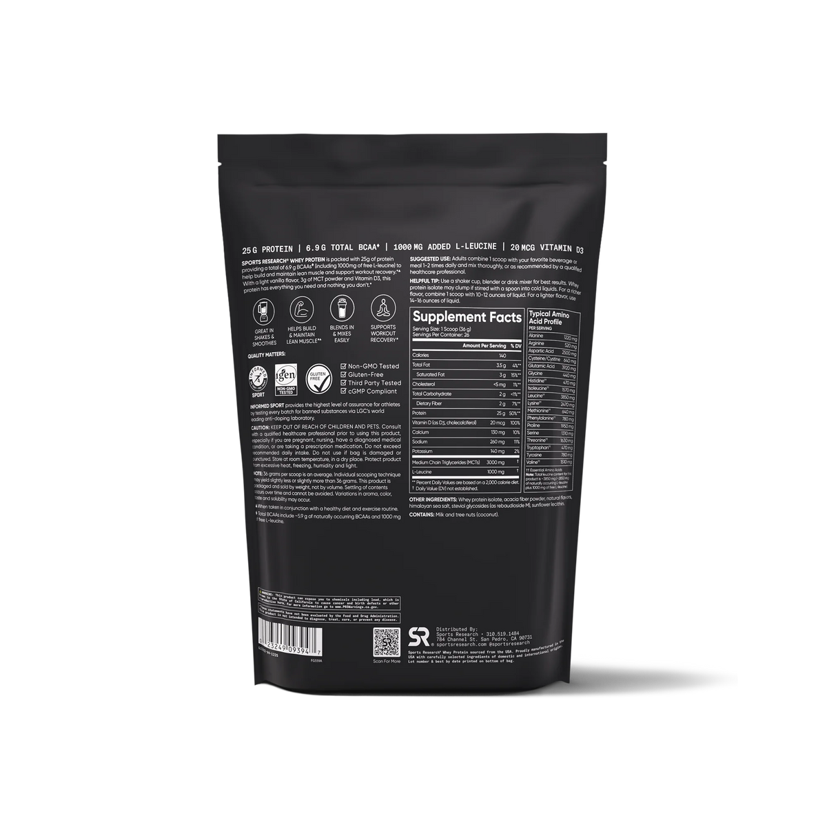 Whey Protein Isolate - Creamy Vanilla
