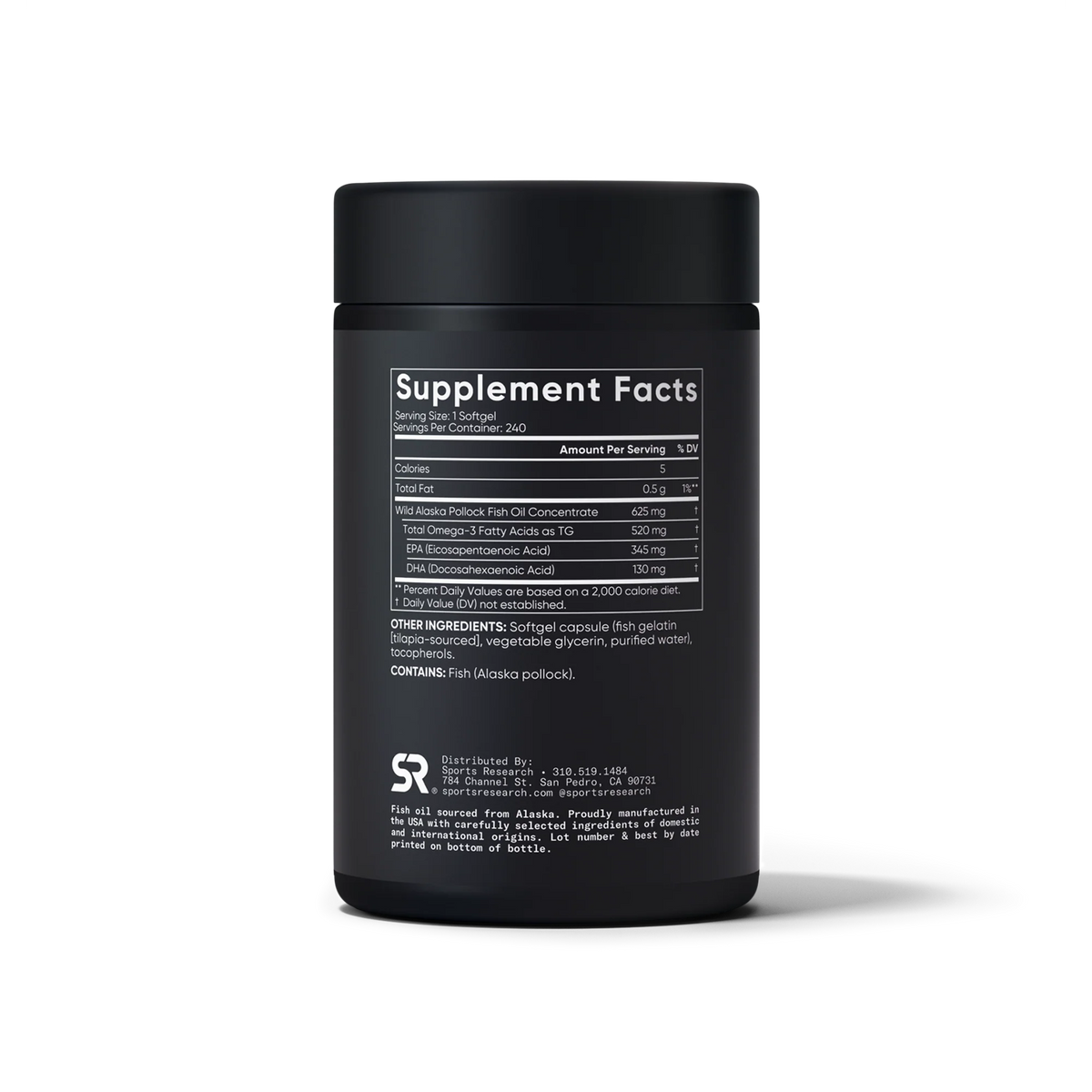 Omega-3 Fish Oil from Wild Alaska Pollock