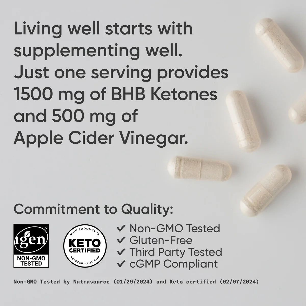 Keto+ACV (120 capsules)