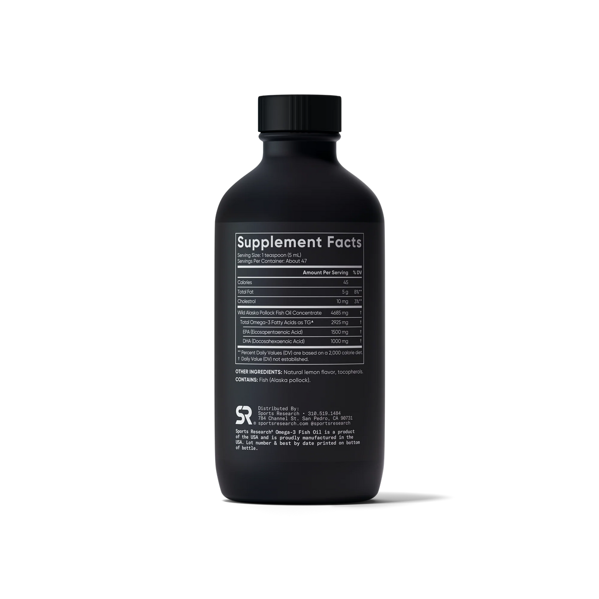 Omega-3 Fish Oil Lemon AlaskOmega MSC-C-55162