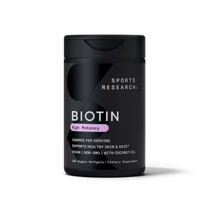 Biotin with Organic Coconut Oil