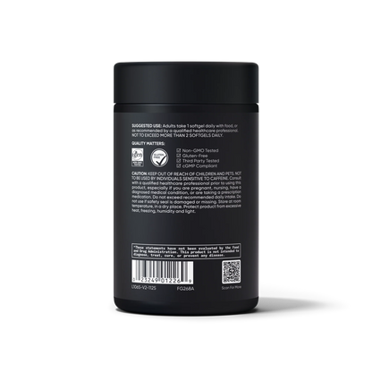 L-Theanine + Caffeine (60 softgels)