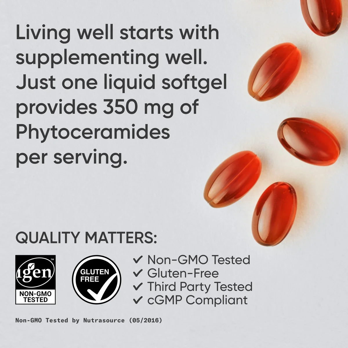 Phytoceramides 350mg (30 softgels)