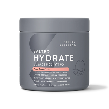 Hydrate Electrolytes Salted Pink Grapefruit (45 servings)
