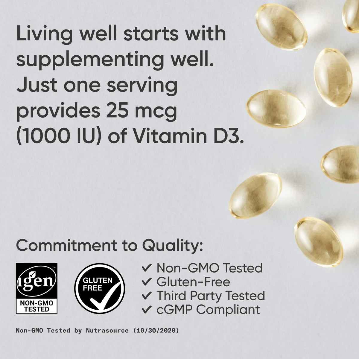 Vitamin D3 with Coconut MCT Oil
