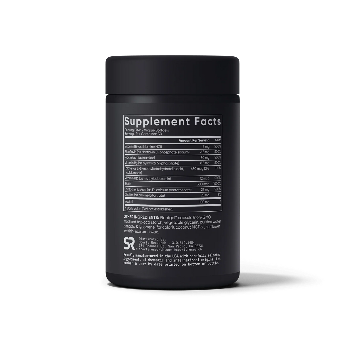 Vitamin B-Complex Softgels