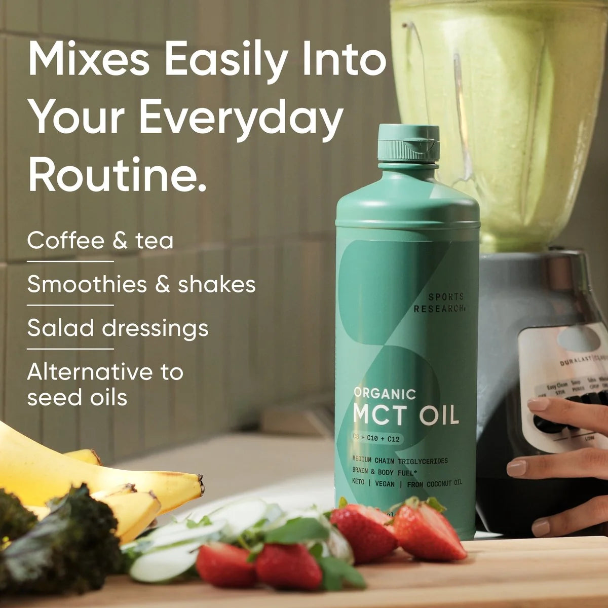 MCT Oil Organic C8 C10 C12