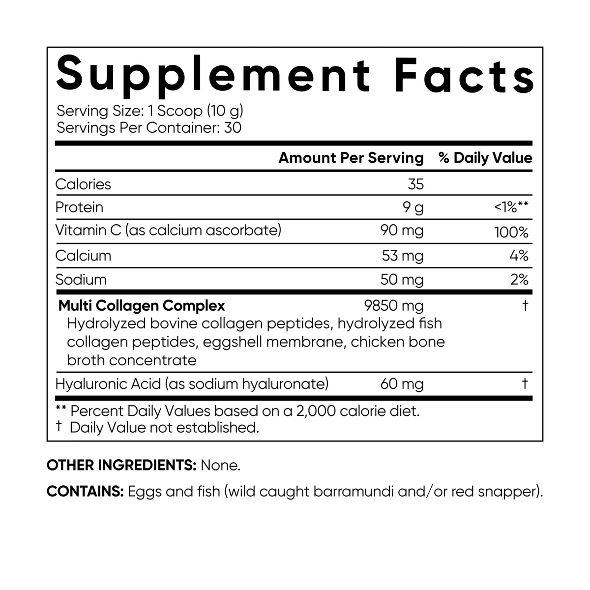 Multi Collagen Powder with 5 Types of Collagen