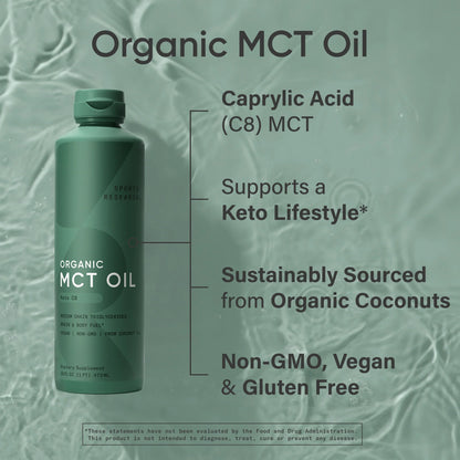MCT C8 Oil Organic - 16oz