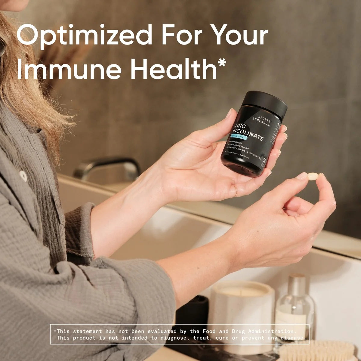 Zinc Picolinate with Coconut Oil