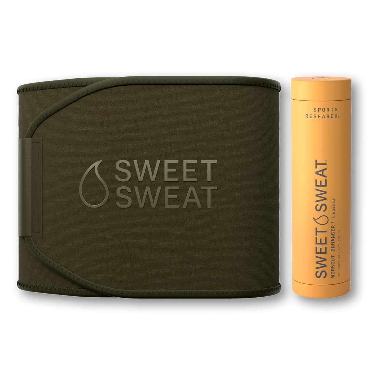 Sweet Sweat® Matte Trimmer Bundle with Waist Trimmer & Sweet Sweat® Stick