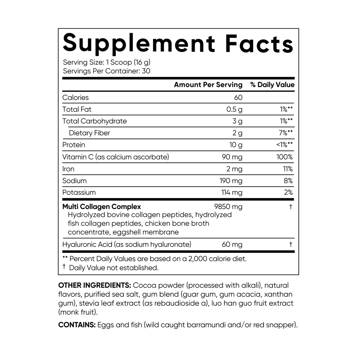 Multi Collagen Powder with 5 Types of Collagen