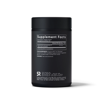 Vitamin K2 as MK7 with Coconut Oil