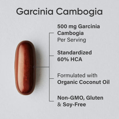 Garcinia Cambogia 60% 500mg (90 softgels)