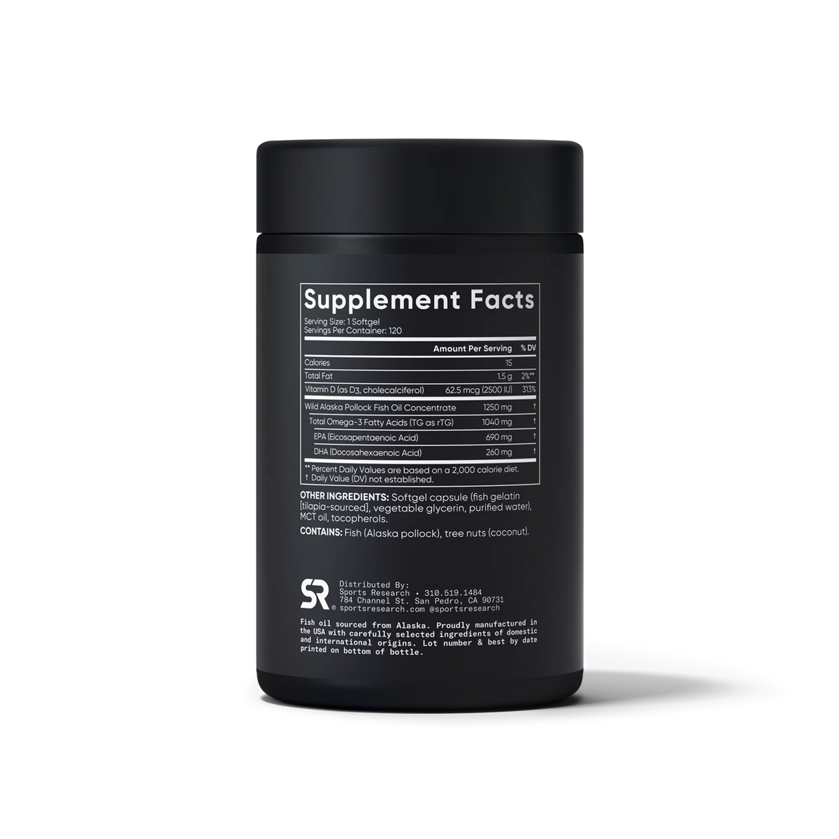 Omega-3 Fish Oil + Vitamin D3