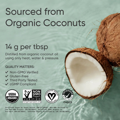 MCT C8 Oil Organic - 16oz