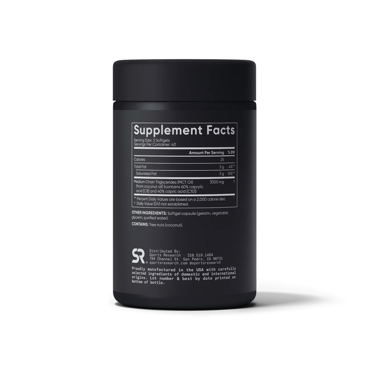 MCT Oil from Coconut