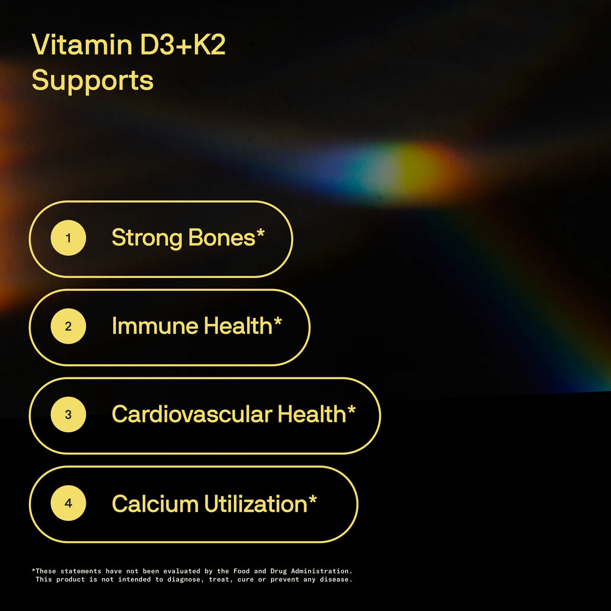 Vitamin D3 + K2