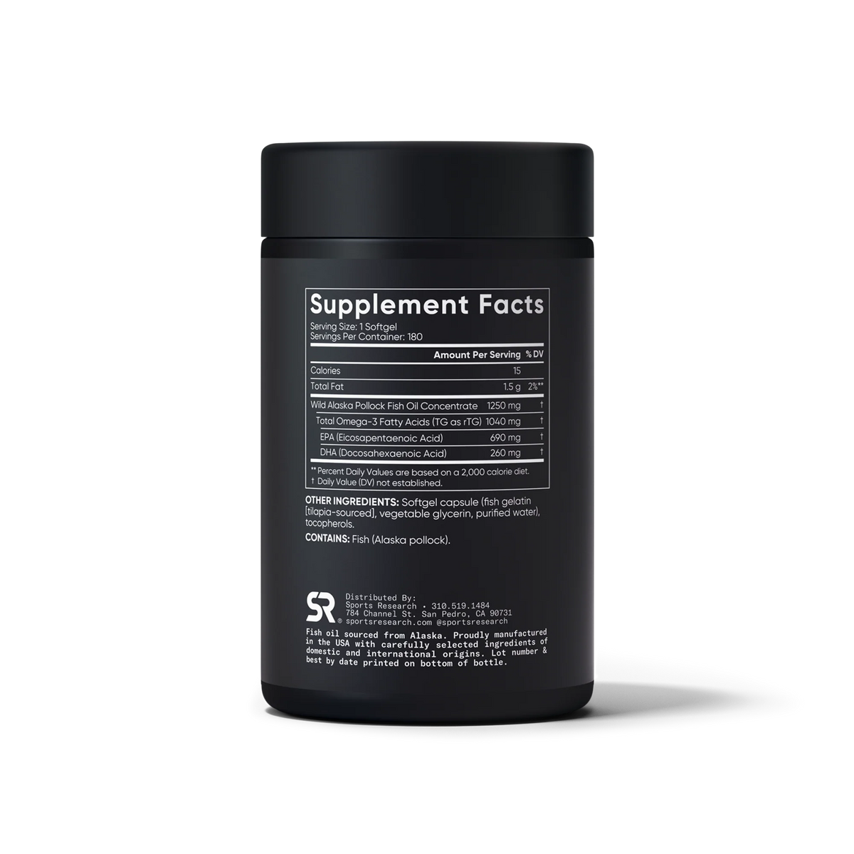 Omega-3 Fish Oil from Wild Alaska Pollock