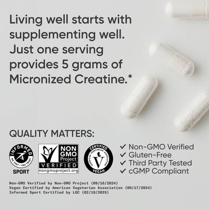 Creatine Monohydrate Capsules