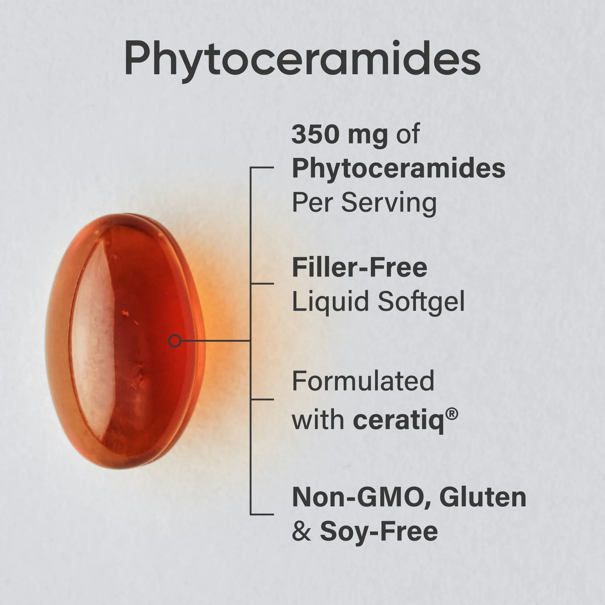Phytoceramides 350mg (30 softgels)