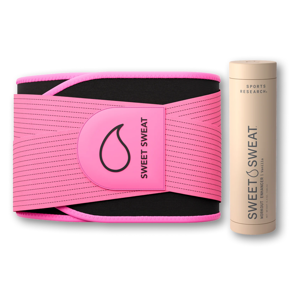 Sweet Sweat® Pro Series Waist Trimmer Bundle with Sweet Sweat® Stick