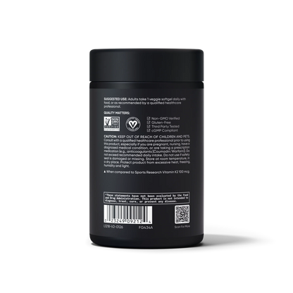 Vitamin K2 as MK7 with Coconut Oil