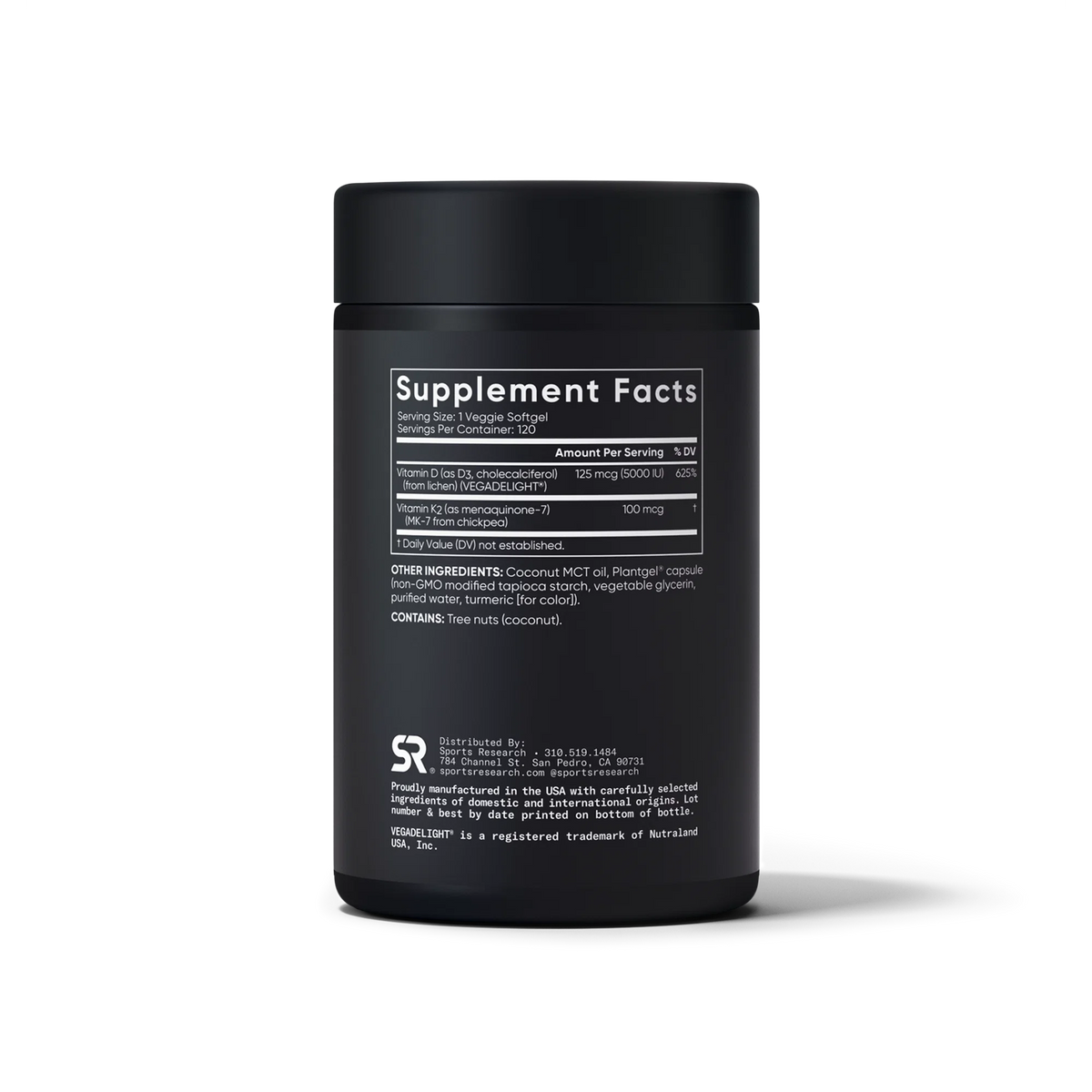 Vitamin D3 + K2