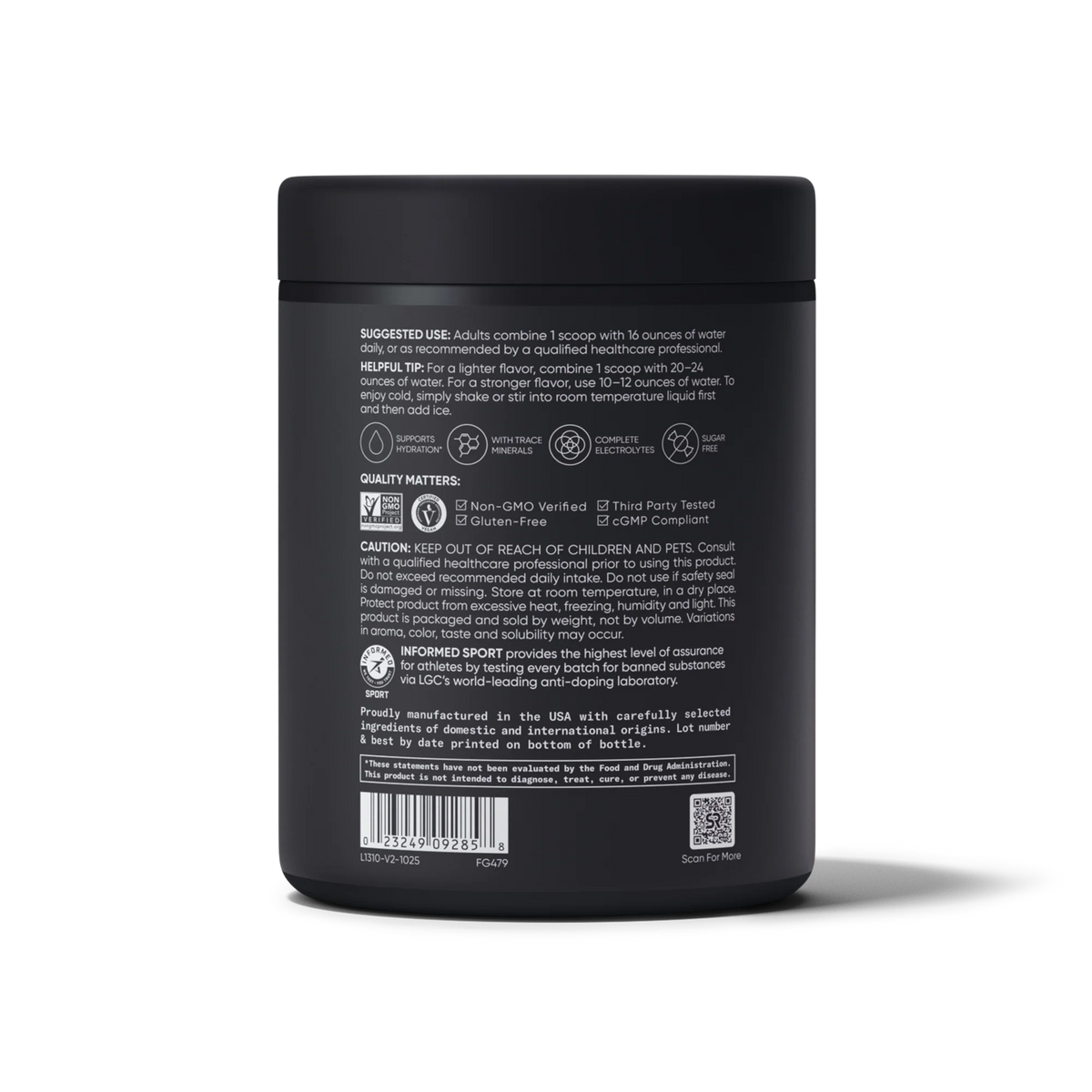 Hydrate Electrolytes Jar