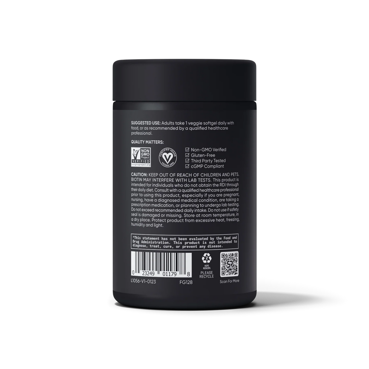 Biotin with Organic Coconut Oil