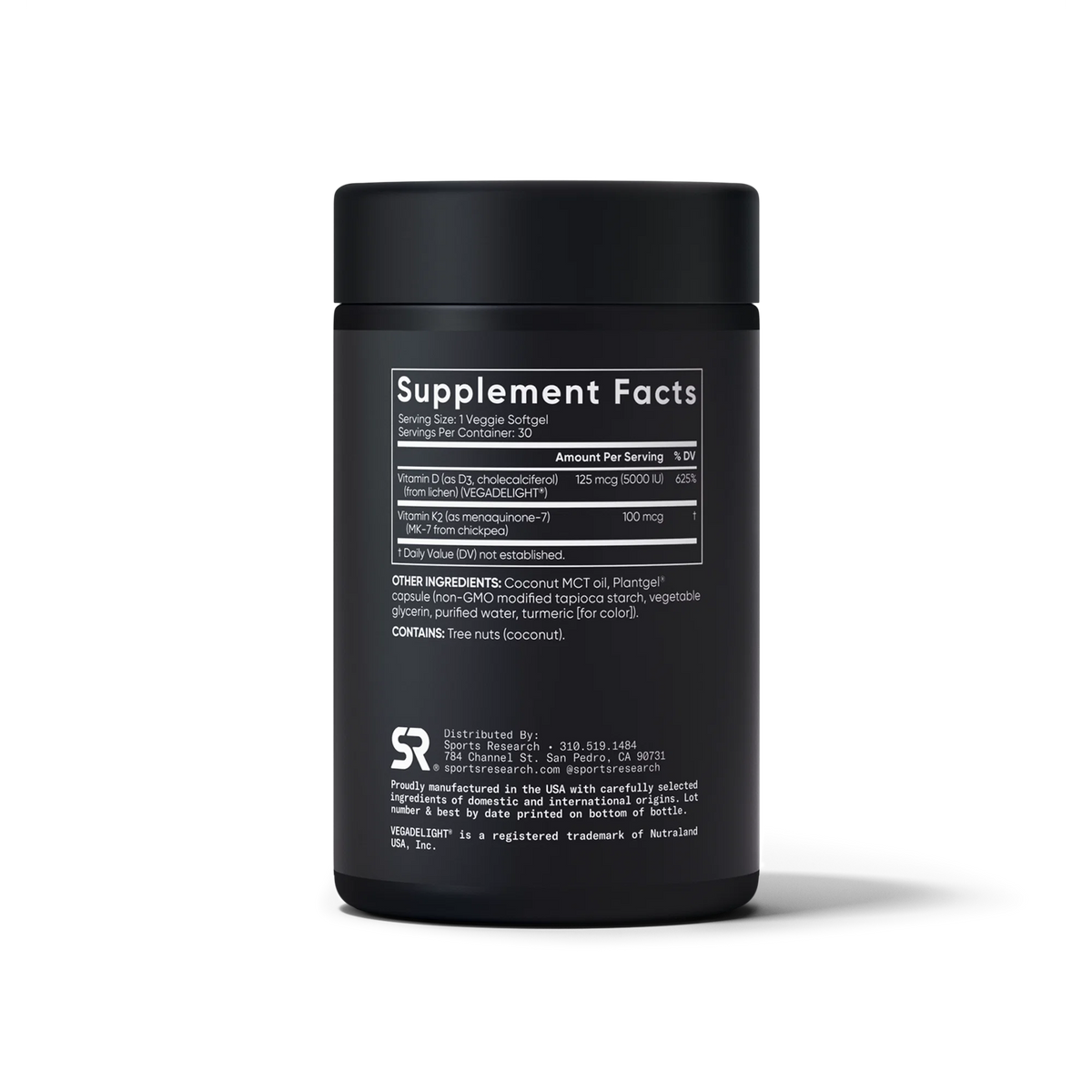 Vitamin D3 + K2