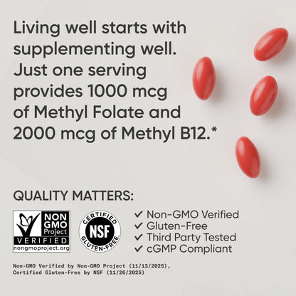 Methyl Folate + B12
