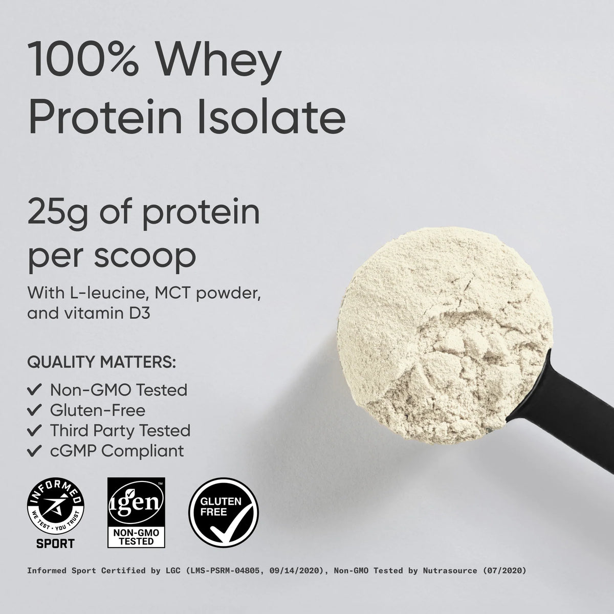 Whey Protein Isolate - Unflavored