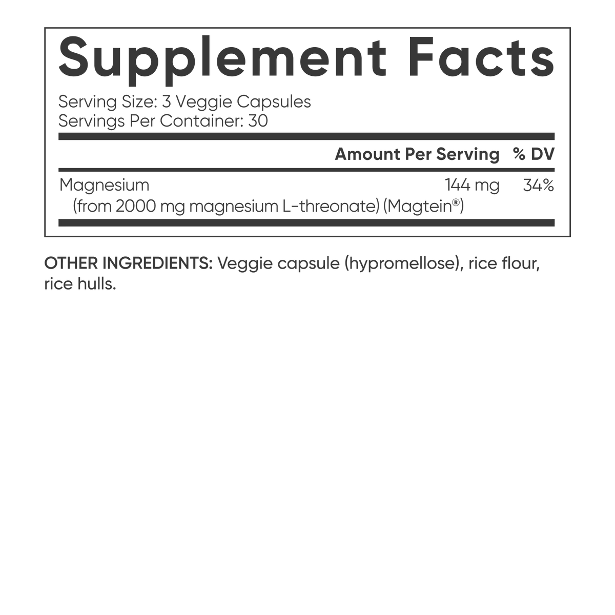 Magnesium L-Threonate