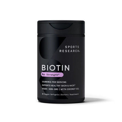 Biotin with Organic Coconut Oil