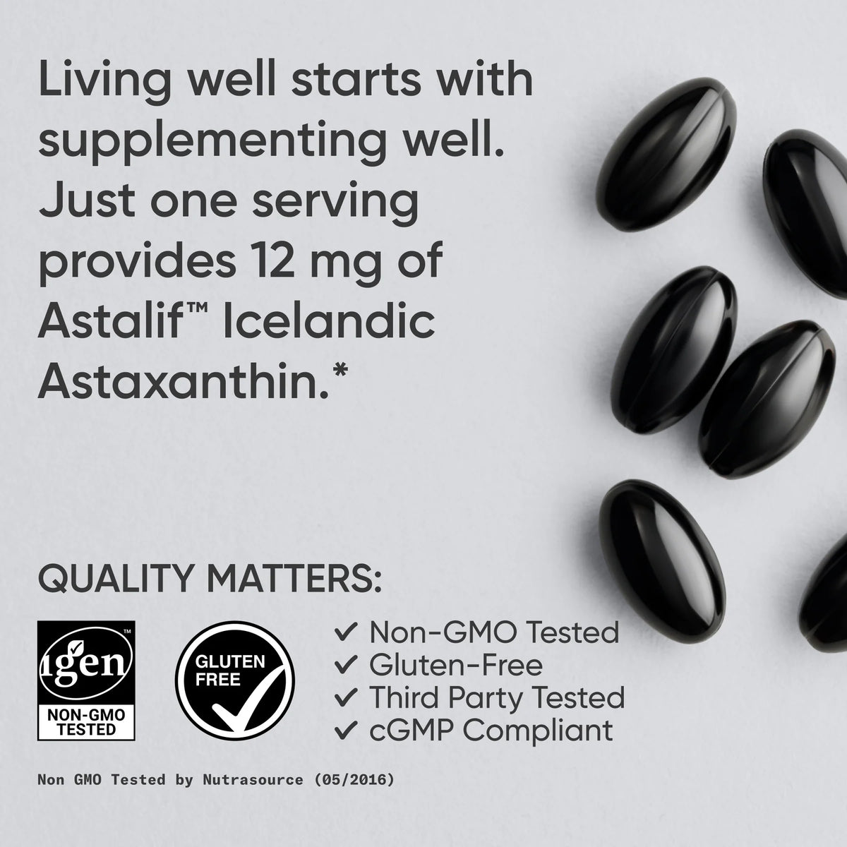 Astaxanthin with Coconut Oil