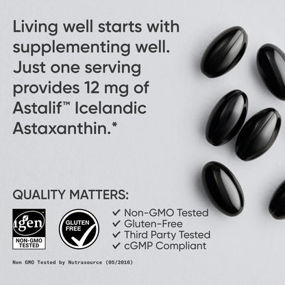 Astaxanthin with Coconut Oil