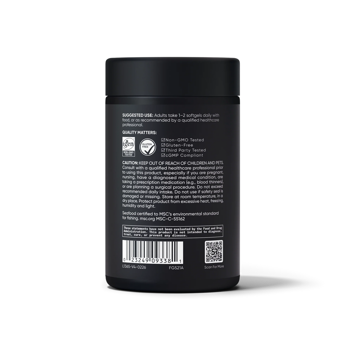 Wild Alaskan Sockeye Salmon Oil