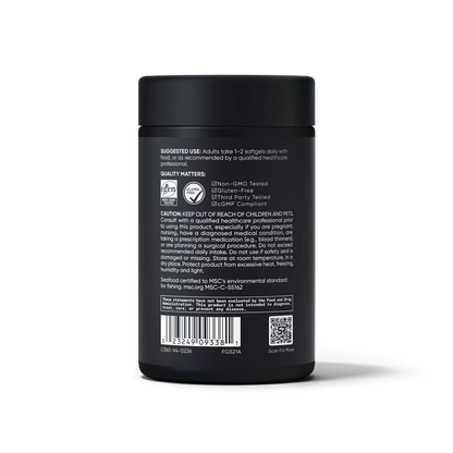 Wild Alaskan Sockeye Salmon Oil