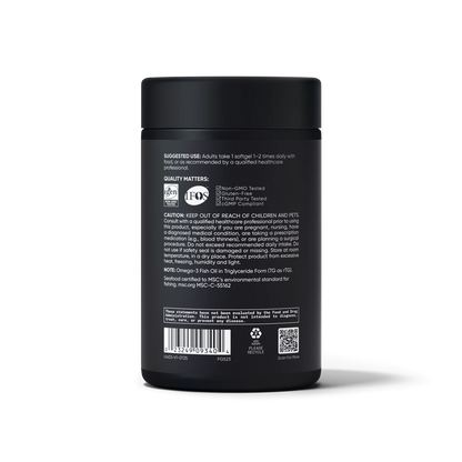 Omega-3 Fish Oil from Wild Alaska Pollock
