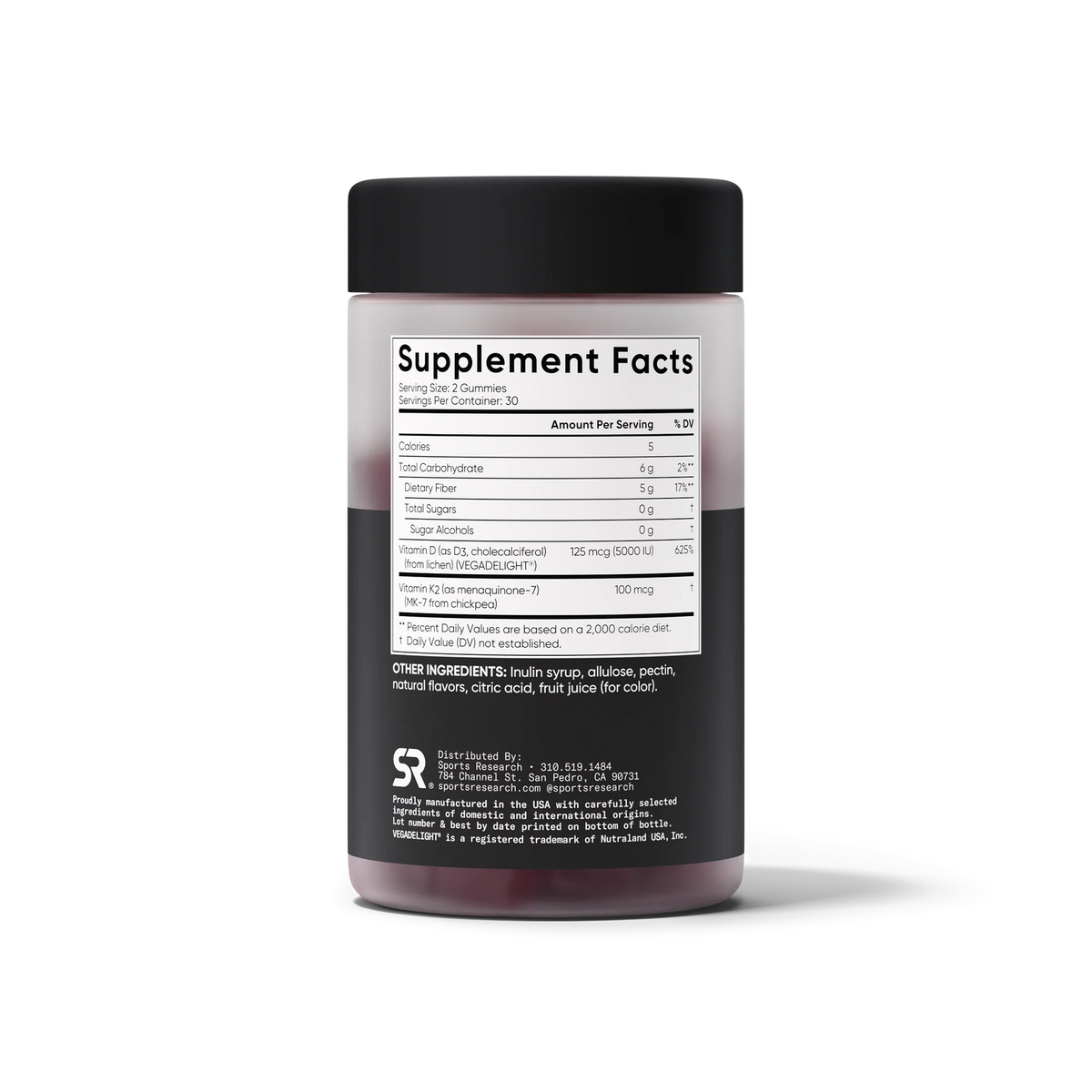 Vegan D3 + K2 Gummies