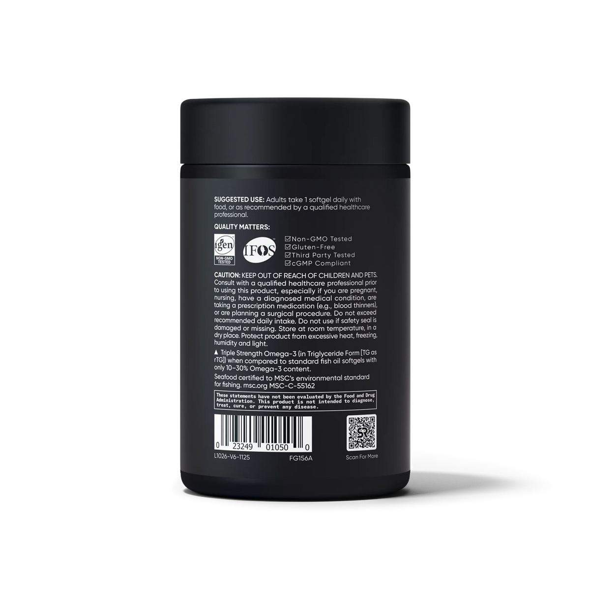 Omega-3 Fish Oil from Wild Alaska Pollock