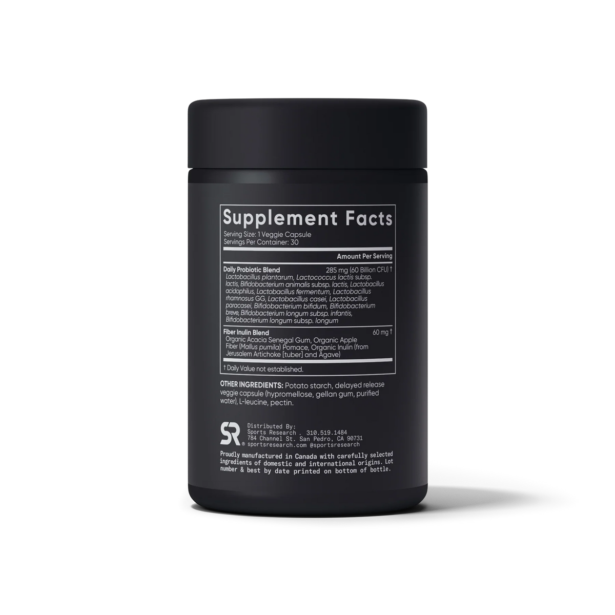 Probiotic 60 Billion (30 veggie capsules)