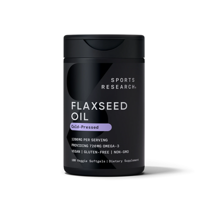 Flaxseed Oil 1200mg (180 veggie softgels)