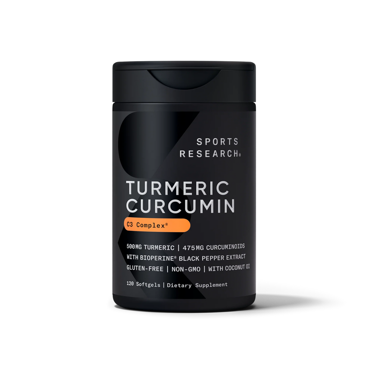 Turmeric Curcumin with Coconut Oil and Bioperine®