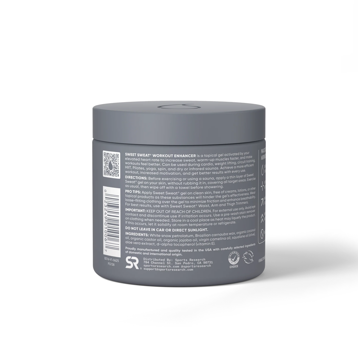 Sweet Sweat® Jar Topical Gel