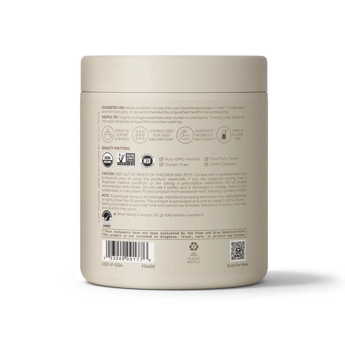 Organic Collagen Peptides